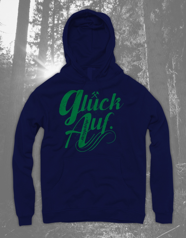 Kapuzenpullover GlckAufKap