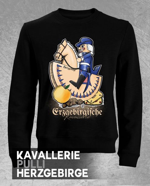 Kavallerie-Pulli-schwarz