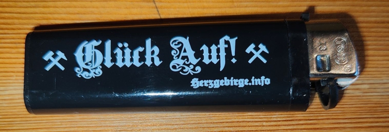 Feuerzeug-Gl�ck Auf