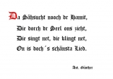 Leinwand -Da Shsucht-