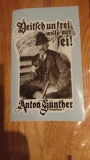 Aufkleber ,,Anton Gnther