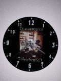 Wanduhr-Zefriedenheit